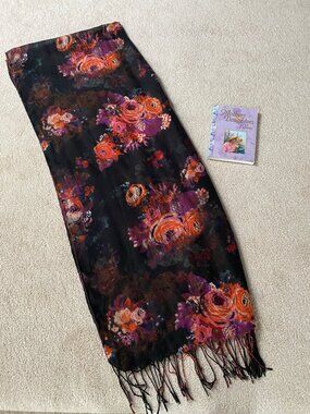 H and M Rose Coverd Scarf and Mother and Daughter are Forever Book Mother's Day